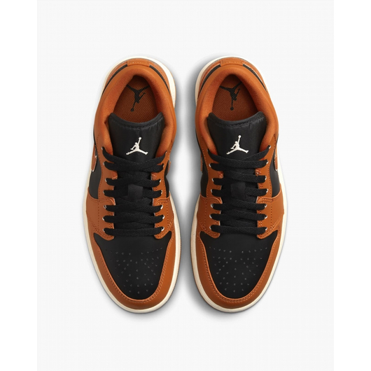 Кросівки жіночі Air Jordan 1 Low Se Orange/Black Dv1299-800, Размер: 38.5, Наличие: Склад (1-3 дня), фото , изображение 5