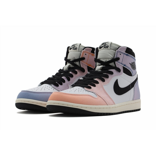 Кросівки чоловічі Air Jordan Brand Air 1 High Og White/Violet DX0054-805, Размер: 44.5, Наличие: Склад (1-3 дня), фото , изображение 3