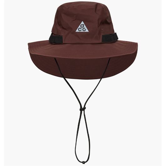 Панама унісекс Nike Acg Gore-Tex Apex Bucket Hat Earth Brown FB6530-227, Размер: S, Наличие: Склад (1-3 дня), фото 