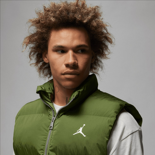 Жилетка чоловіча Air Jordan Essentials Green FB7307-340, Размер: M, Наличие: Склад (1-3 дня), фото , изображение 4