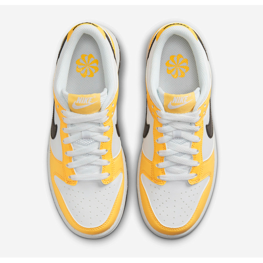 Кросівки жіночі Nike Dunk Low Next Nature Gs Citron Pulse Yellow/White FN3807-800, Размер: 39, Наличие: Склад (1-3 дня), фото , изображение 4