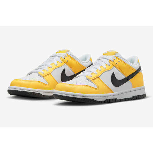 Кросівки жіночі Nike Dunk Low Next Nature Gs Citron Pulse Yellow/White FN3807-800, Размер: 39, Наличие: Склад (1-3 дня), фото , изображение 5