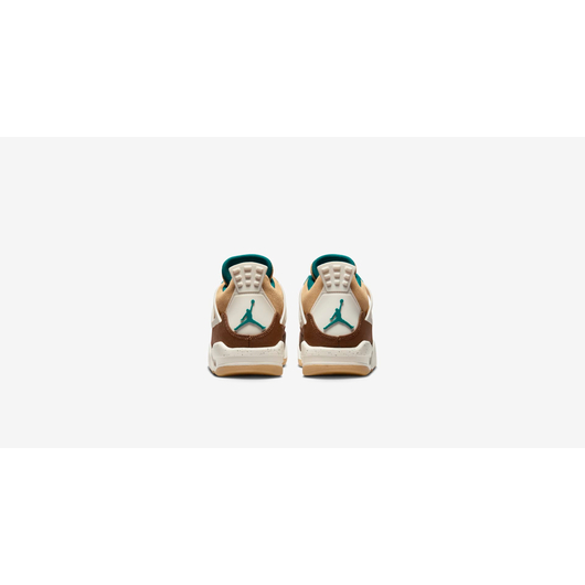 Кросівки дитячі Air Jordan 4 Retro Cacao Wow Olive/Brown FB2214-200, Размер: 39, Наличие: Склад (1-3 дня), фото , изображение 4