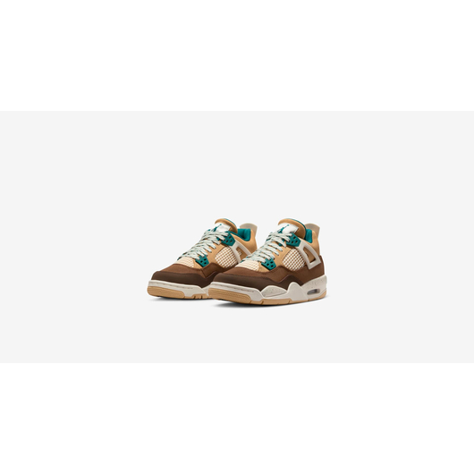 Кросівки дитячі Air Jordan 4 Retro Cacao Wow Olive/Brown FB2214-200, Размер: 39, Наличие: Склад (1-3 дня), фото , изображение 5
