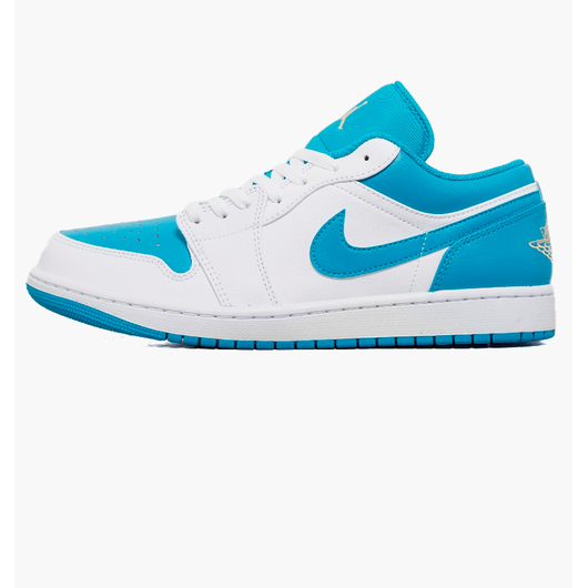 Кросівки чоловічі Air Jordan Air 1 Low Light Blue/White 553558-174, Размер: 45.5, Наличие: Склад (1-3 дня), фото 