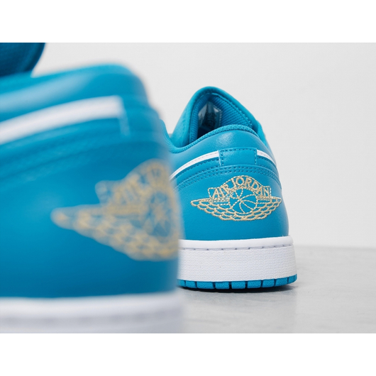 Кросівки чоловічі Air Jordan Air 1 Low Light Blue/White 553558-174, Размер: 45.5, Наличие: Склад (1-3 дня), фото , изображение 3