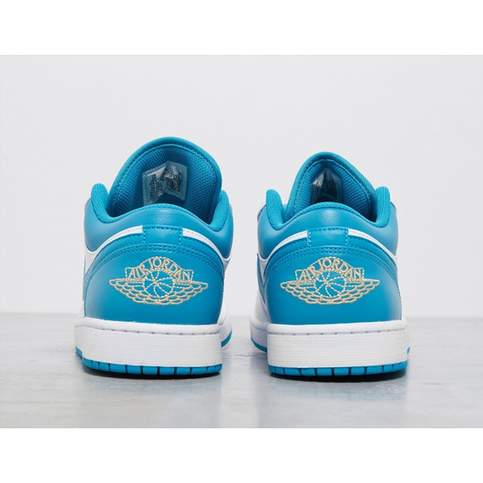 Кросівки чоловічі Air Jordan Air 1 Low Light Blue/White 553558-174, Размер: 45.5, Наличие: Склад (1-3 дня), фото , изображение 4