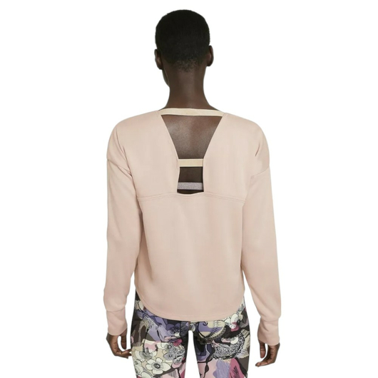 Лонгслів жіночий Nike Long Sleeve Top Dusty Peach DA1232-601, Размер: XS, Наличие: Склад (1-3 дня), фото , изображение 2