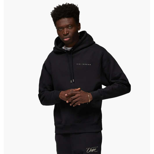 Худі чоловіче Air Jordan Fleece Hoodie X Union La Black DV7334-010, Размер: S, Наличие: Склад (1-3 дня), фото 