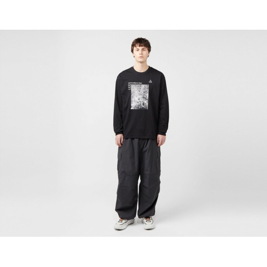 Лонгслів чоловічий Nike Acg Forest Long Sleeve T-Shirt Black FN7318-010, Размер: XL, Наличие: Склад (1-3 дня), фото , изображение 4