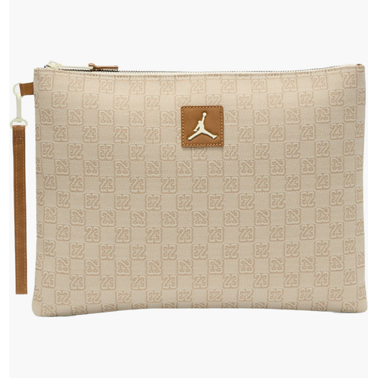 Сумка жіноча Air Jordan Monogram Pouch Beige LM0897-W3Z, Наличие: Склад (1-3 дня), фото 