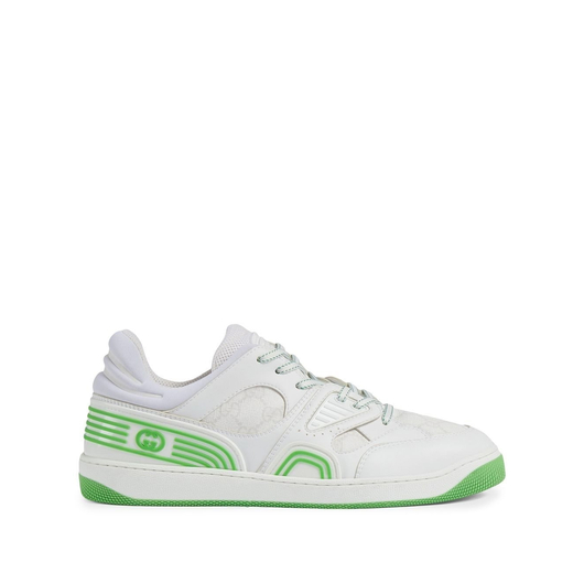Кросівки чоловічі Gucci Basket Low White Demetra White 698785-2SHG0-9089, Размер: 41, Наличие: Склад (1-3 дня), фото , изображение 5