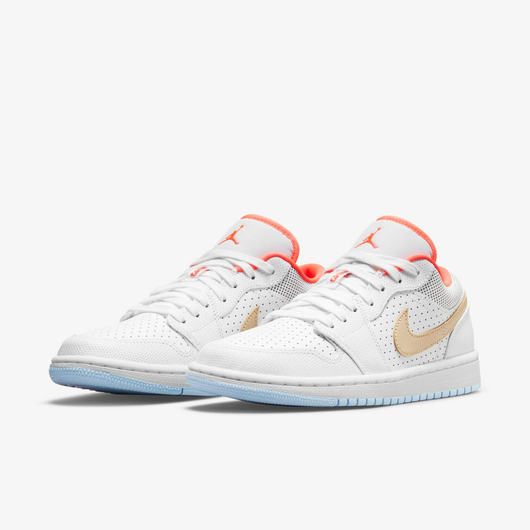 Кросівки жіночі Air Jordan 1 Low Se White Sesame White DC9509-100, Размер: 41, Наличие: Склад (1-3 дня), фото , изображение 2