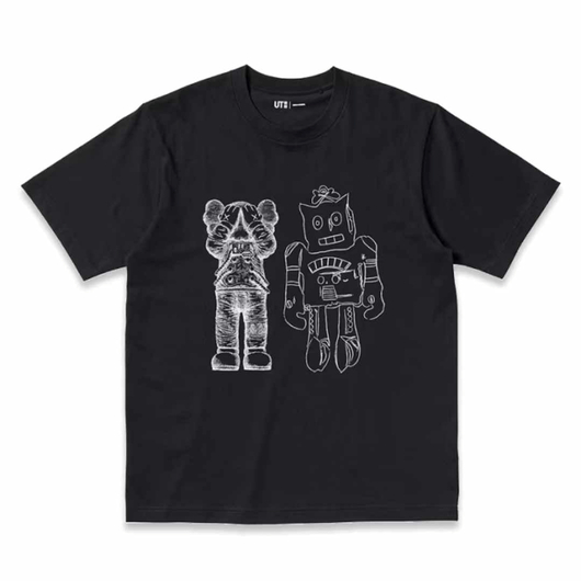 Футболка унісекс Uniqlo Uniqlo Kaws Warhol Black 341-476351, Размер: M, Наличие: Склад (1-3 дня), фото , изображение 2