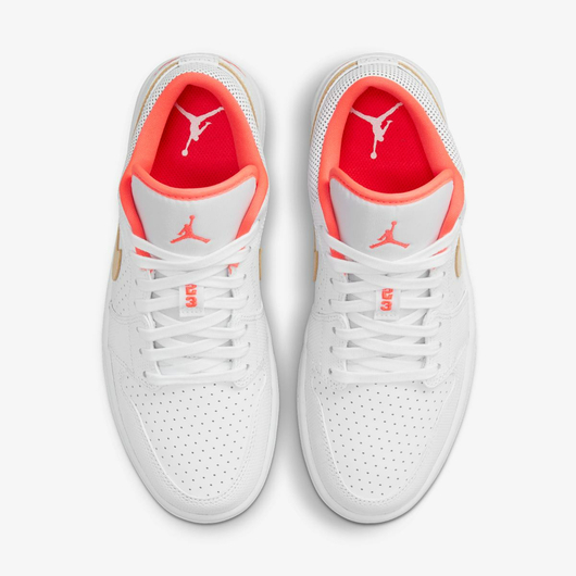Кросівки жіночі Air Jordan 1 Low Se White Sesame White DC9509-100, Размер: 41, Наличие: Склад (1-3 дня), фото , изображение 5