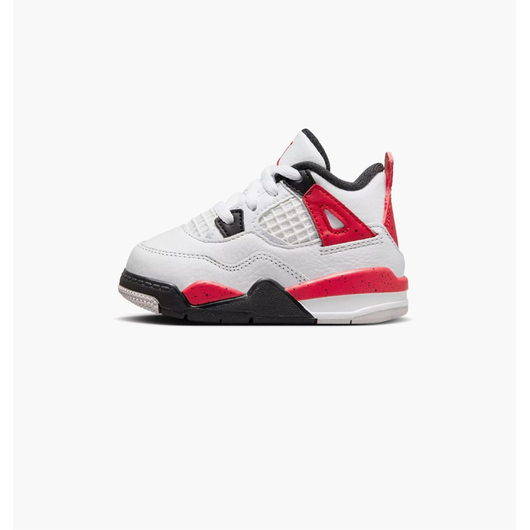 Кросівки дитячі Air Jordan 4 Retro Red Cement White BQ7670-161, Розмір: 21, Наявність: Склад (1-3 дня), фото 