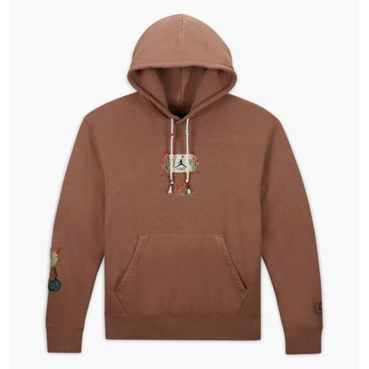 Худі чоловіче Air Jordan Travis Scott Hoodie Archaeo Brown Brown DO4093-256, Размер: XL, Наличие: Склад (1-3 дня), фото 