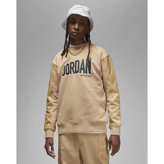 Світшот чоловічий Air Jordan Flight Mvp Beige Dv7588-277, Размер: S, Наличие: Склад (1-3 дня), фото , изображение 2