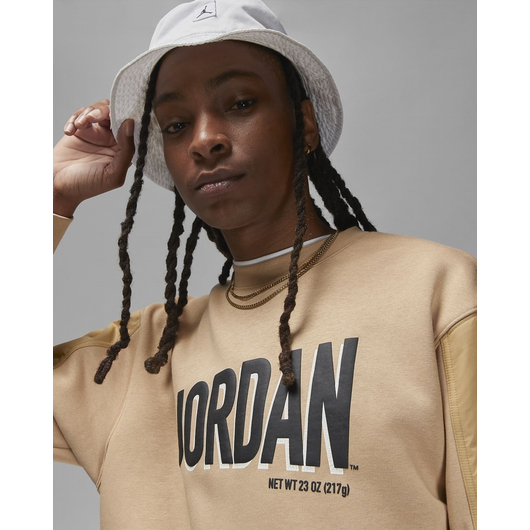 Світшот чоловічий Air Jordan Flight Mvp Beige Dv7588-277, Размер: S, Наличие: Склад (1-3 дня), фото , изображение 4