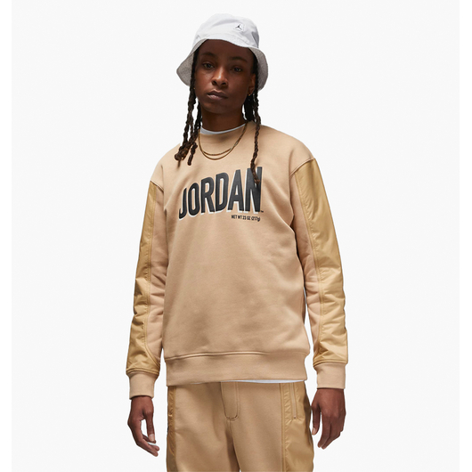 Світшот чоловічий Air Jordan Flight Mvp Beige Dv7588-277, Размер: S, Наличие: Склад (1-3 дня), фото 