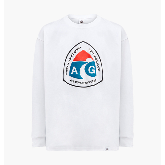 Футболка чоловіча Nike Nrg Acg Long Sleeve Outdoor T-Shirt White DX9450-100, Размер: XL, Наличие: Склад (1-3 дня), фото 