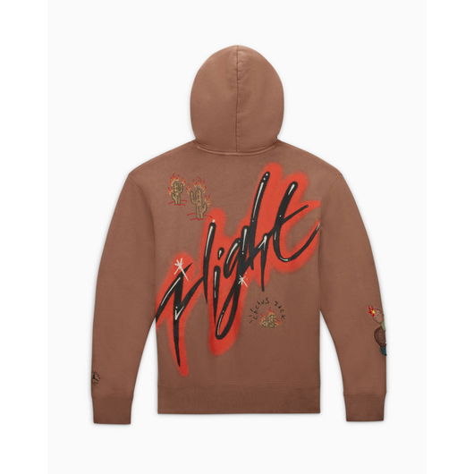 Худі чоловіче Air Jordan Travis Scott Hoodie Archaeo Brown Brown DO4093-256, Размер: XL, Наличие: Склад (1-3 дня), фото , изображение 2