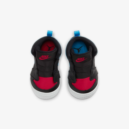 Кросівки дитячі Air Jordan 1 Crib Bootienc To Chi Leather Black/Blue At3745-046, Размер: 18.5, Наличие: Склад (1-3 дня), фото , изображение 2