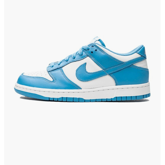 Кросівки дитячі Nike Dunk Low White/Light Blue CW1590-103, Размер: 37.5, Наличие: Склад (1-3 дня), фото 