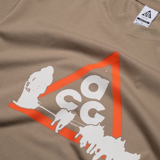 Футболка чоловіча Nike Acg Dog Sled Tee Brown FZ5277-247, Размер: XL, Наличие: Склад (1-3 дня), фото , изображение 4