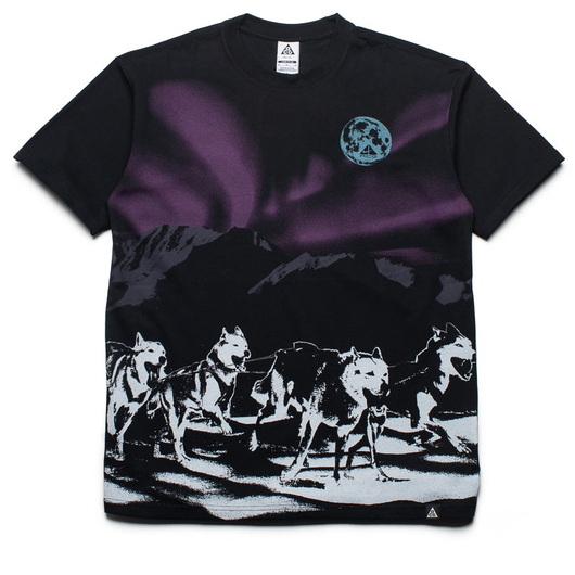 Футболка чоловіча Nike Acg Northern Lights Tee Black FZ5279-010, Размер: S, Наличие: Склад (1-3 дня), фото , изображение 2