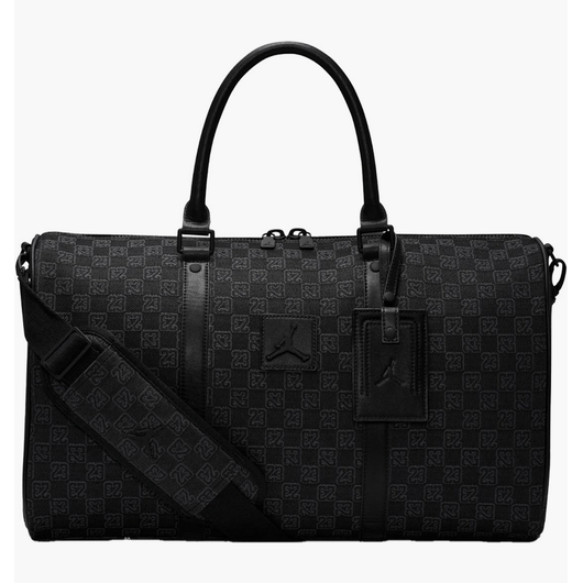 Сумка унісекс Air Jordan Monogram Duffle Bag Cat Black MA0759-KK2, Наличие: Склад (1-3 дня), фото 