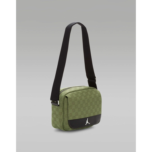 Сумка чоловіча Air Jordan Monogram Crossbody Casual Bag Green MA0760-EF9, Наличие: Склад (1-3 дня), фото , изображение 2