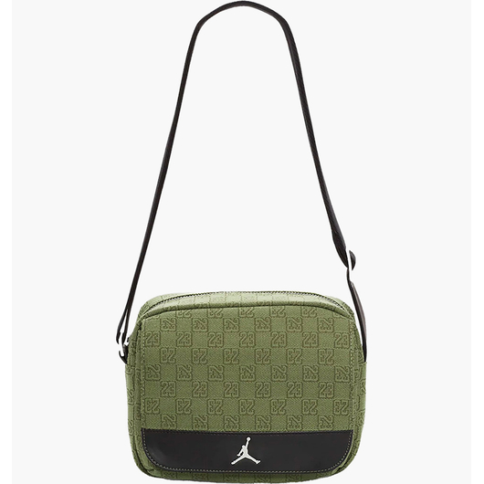 Сумка чоловіча Air Jordan Monogram Crossbody Casual Bag Green MA0760-EF9, Наличие: Склад (1-3 дня), фото 