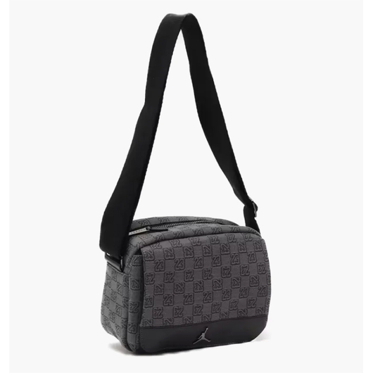 Сумка унісекс Nike Monogram Mini Messenger Bag Grey MA0760-G9Q, Наличие: Склад (1-3 дня), фото 
