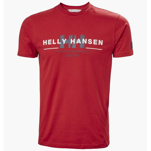 Футболка чоловіча Helly Hansen Rwb Graphic T-Shirt Red 53763-162, Размер: M, Наличие: Склад (1-3 дня), фото 