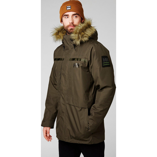 Куртка чоловіча Helly Hansen Coastal 2 Parka Green 54408-482, Размер: S, Наличие: Склад (1-3 дня), фото , изображение 2
