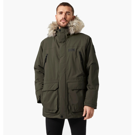 Куртка чоловіча Helly Hansen Reine Parka Olive 53630-431, Размер: S, Наличие: Склад (1-3 дня), фото 