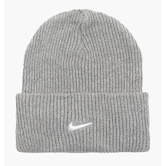 Шапка унісекс Nike Peak Beanie Grey FB6529-063, Наличие: Склад (1-3 дня), фото 