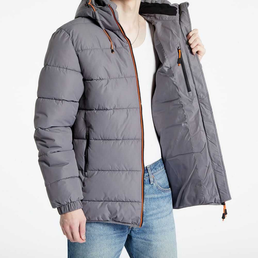 Пуховик чоловічий Ellesse Gerana Jacket Grey SHT19084-109, Размер: M, Наличие: Склад (1-3 дня), фото , изображение 3