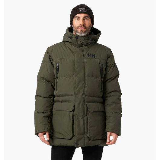 Парка чоловіча Helly Hansen Reine Puffy Jacket Olive 53676-431, Размер: S, Наличие: Склад (1-3 дня), фото 