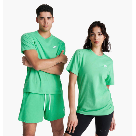 Футболка унісекс Nike Sportswear Club T-Shirt Green AR4997-363, Размер: S, Наличие: Склад (1-3 дня), фото 