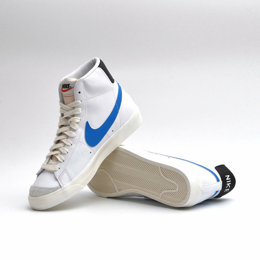Кросівки чоловічі Nike Blazer Mid 77 Vintage White/Blue Bq6806-118, Размер: 44.5, Наличие: Склад (1-3 дня), фото , изображение 3