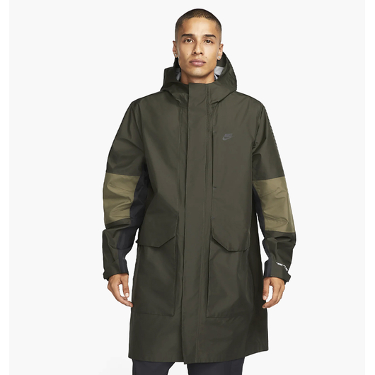 Парка чоловіча Nike Nsw Sfadv Shell Hd Parka Green Dm5497-355, Размер: S, Наличие: Склад (1-3 дня), фото 