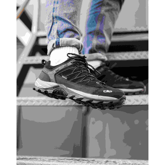 Черевики чоловічі Cmp Rigel Low Trekking Shoes Wp Black 3Q13247-73UC, Размер: 42, Наличие: Склад (1-3 дня), фото , изображение 5