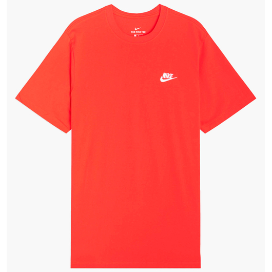 Футболка чоловіча Nike M Nsw Club Tee Red AR4997-657, Размер: S, Наличие: Склад (1-3 дня), фото 
