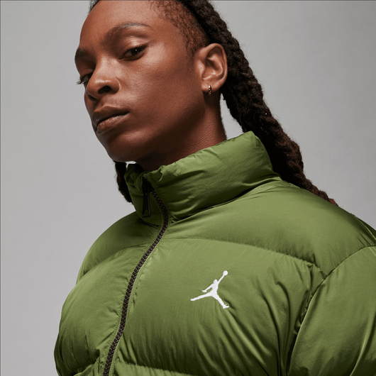 Пуховик чоловічий Air Jordan Essentials Green FB7331-340, Размер: M, Наличие: Склад (1-3 дня), фото , изображение 4