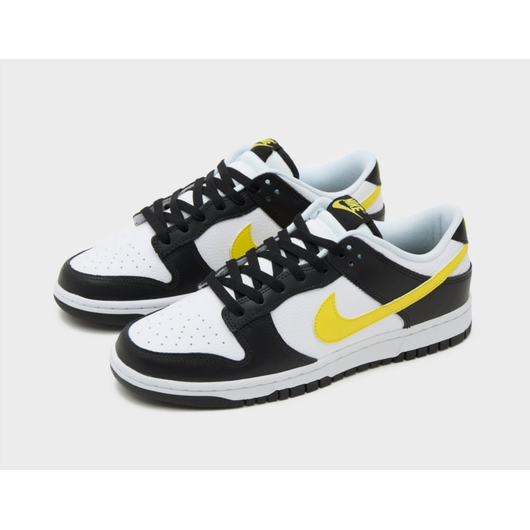 Кросівки чоловічі Nike Dunk Low Black/White FQ2431-001, Размер: 47.5, Наличие: Склад (1-3 дня), фото , изображение 4
