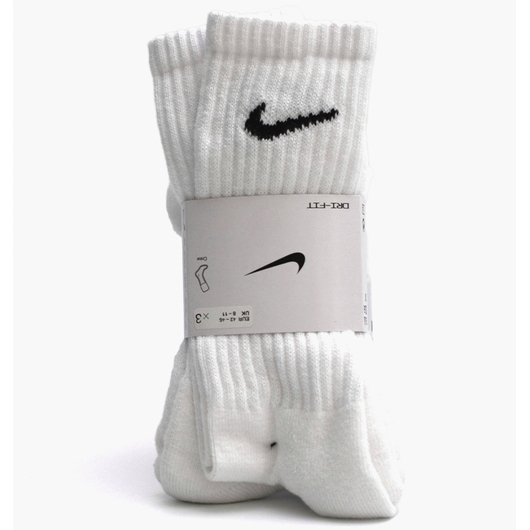 Шкарпетки унісекс Nike U Nk V Cush Crew (3 пари, утеплені) Value White SX4508-101, Размер: 38-42, Наличие: Склад (1-3 дня), фото 
