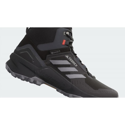 Кросівки чоловічі Adidas Terrex Swift R3 Mid Gore-Tex Hiking Shoes Black Hr1308, Размер: 42, Наличие: Склад (1-3 дня), фото , изображение 4