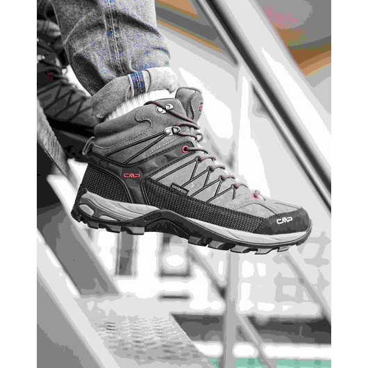 Черевики чоловічі Cmp Rigel Mid Trekking Shoe Wp Black 3Q12947-44UF, Размер: 40, Наличие: Склад (1-3 дня), фото , изображение 3